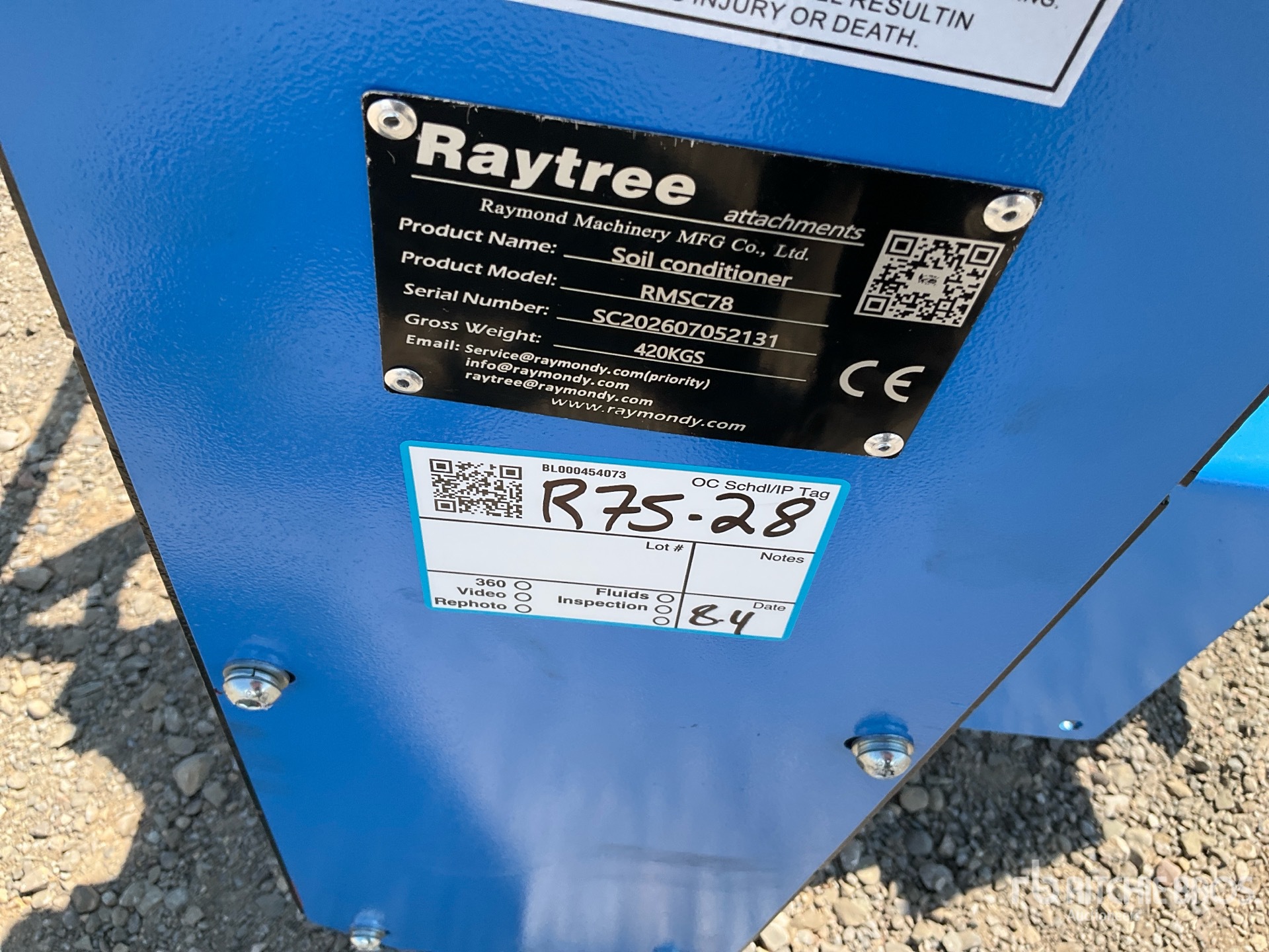 2026 RAYTREE RMSC78