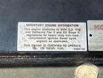 Silnik with Emission Label