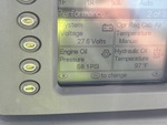 Control Station with Engine Oil Pressure