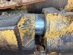 Undercarriage with Left Track Tensioner