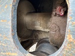 Undercarriage with Left Track Tensioner