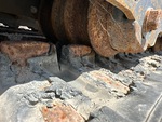 Undercarriage with Left Track Rollers