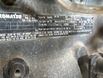 Engine with Emission Label