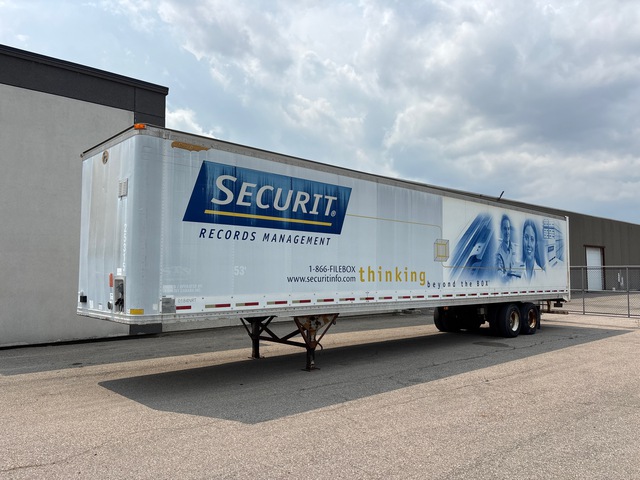 1998 Great Dane 53 ft x 102 in T/A Van Trailer