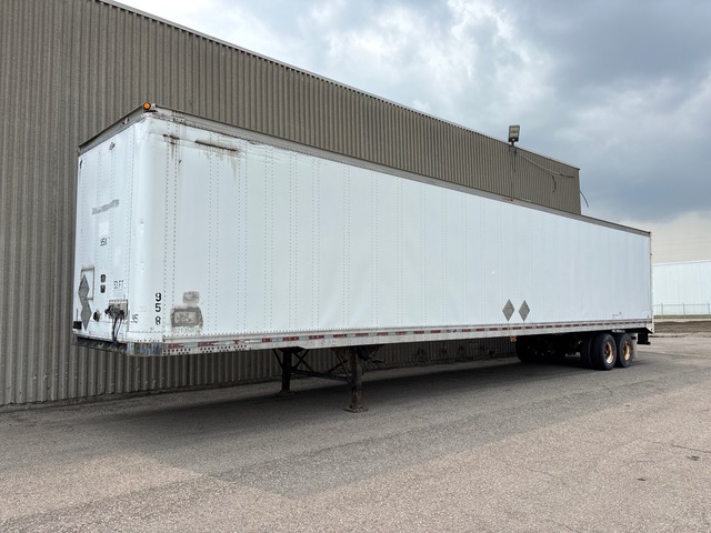 1995 Trailmobile 01JA-UAY 53 ft x 102 in T/A Van Trailer 1995 Trailmobile 01JA-UAY 53 ft x 102 in T/A Van Trailer