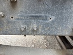 General Appearance with Frame Stamp Serial Number/VIN Photo
