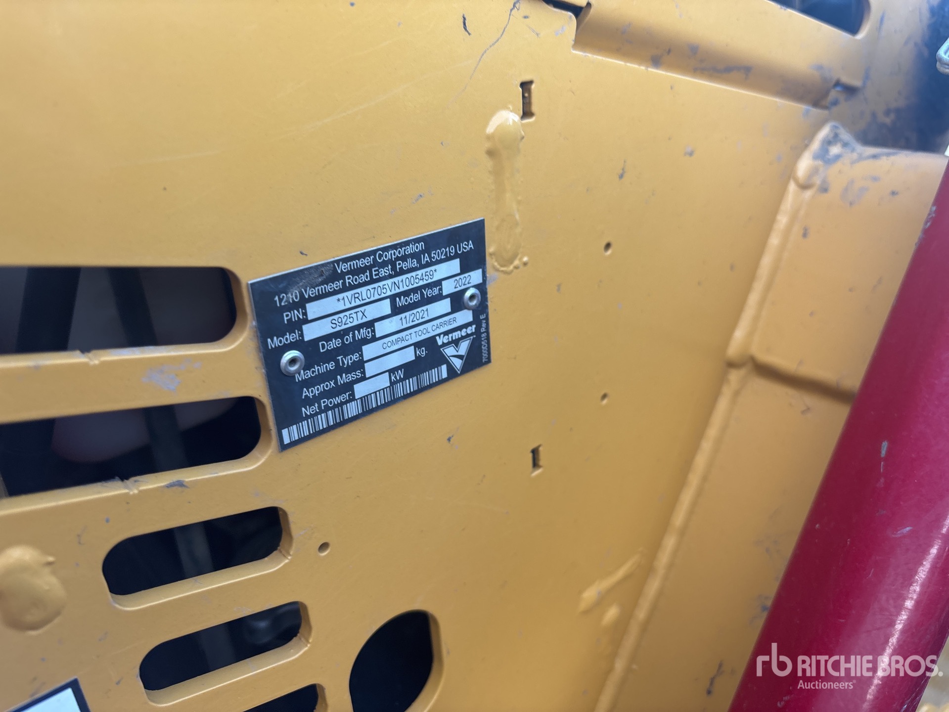 Photo of a 2022 Vermeer S925TX