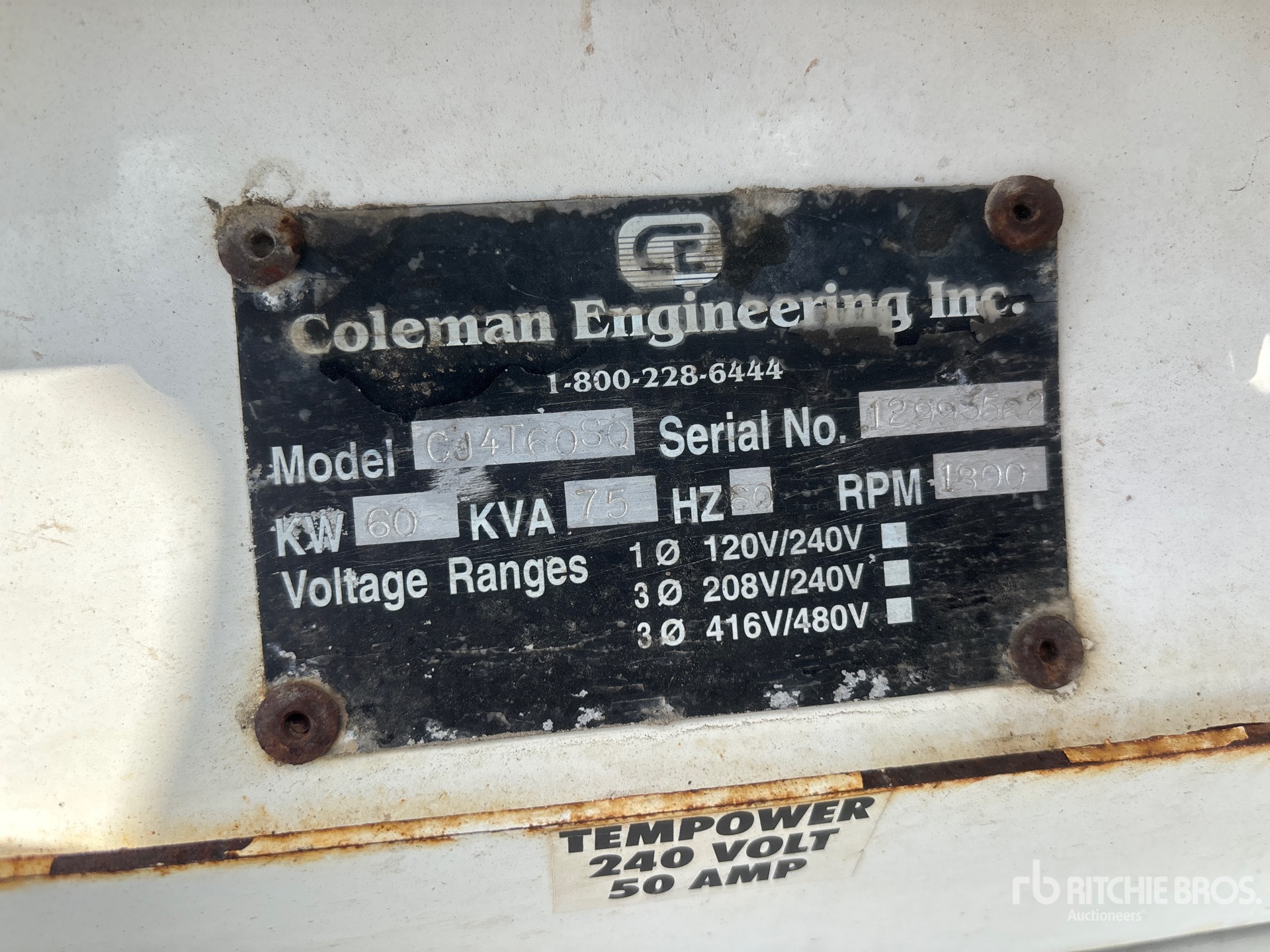 Coleman CJ4T60SQ