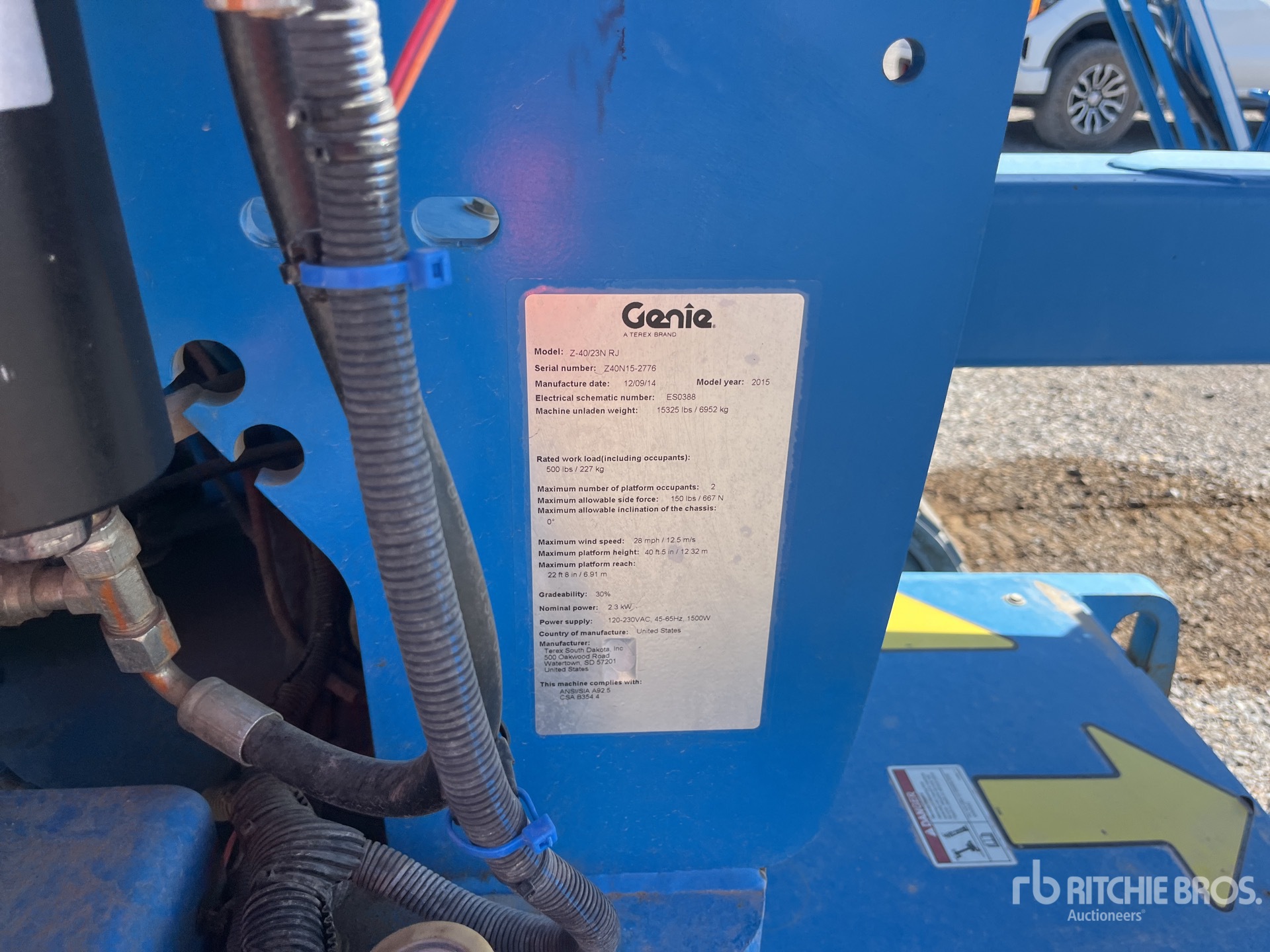 2015 Genie Z40/23NRJ