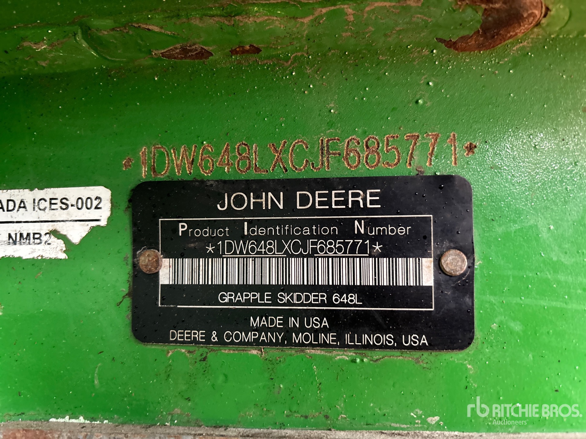 2018 John Deere 648L