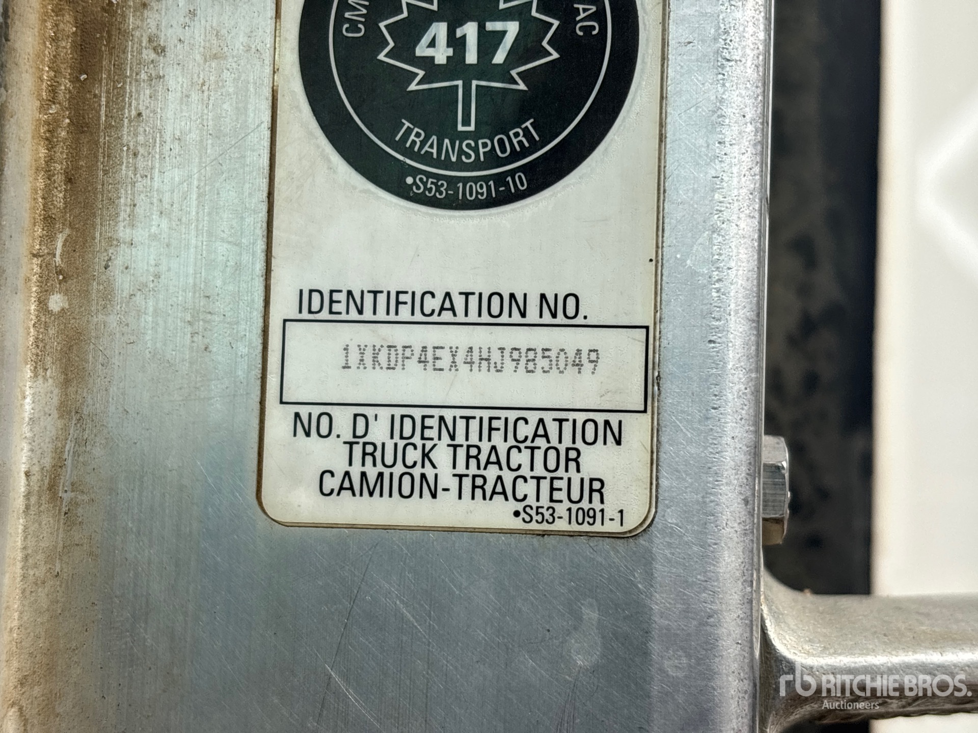 2017 Kenworth T800