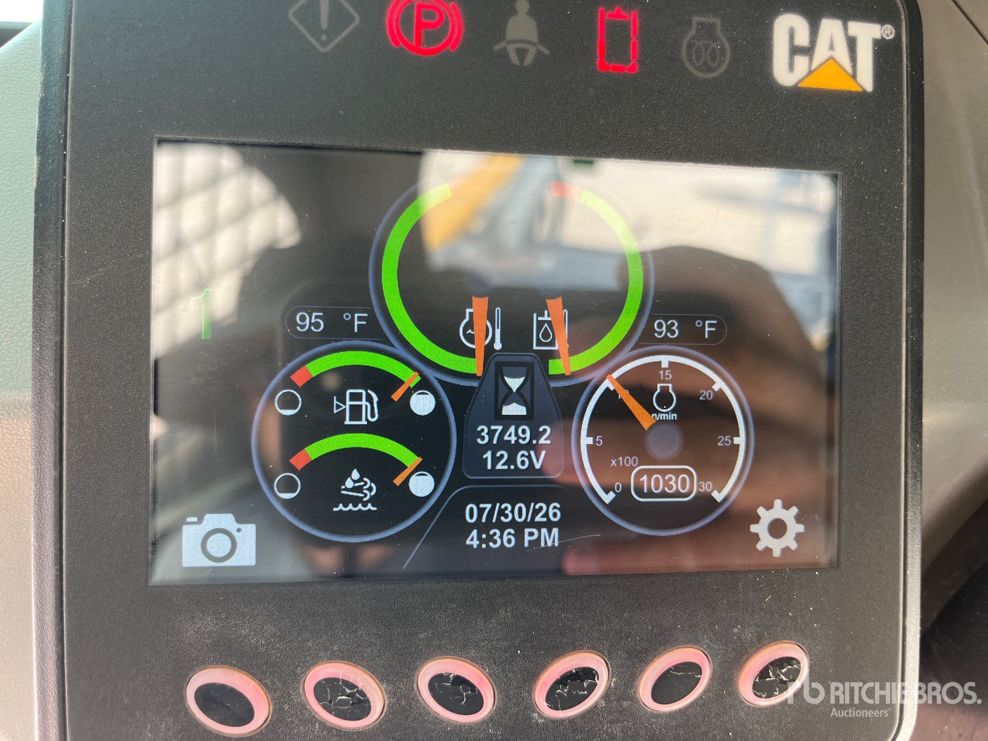 General Appearance with Hour Meter / Odometer