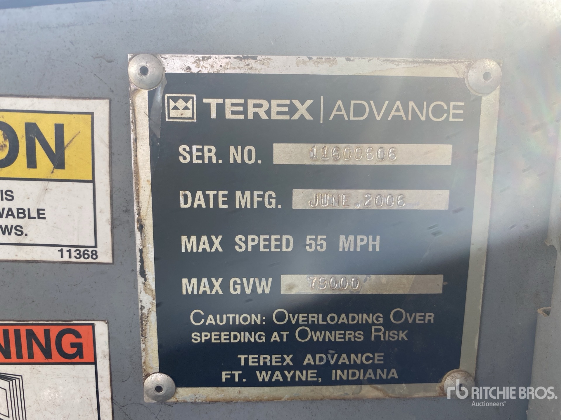 2006 Terex ADVANCE MIXER