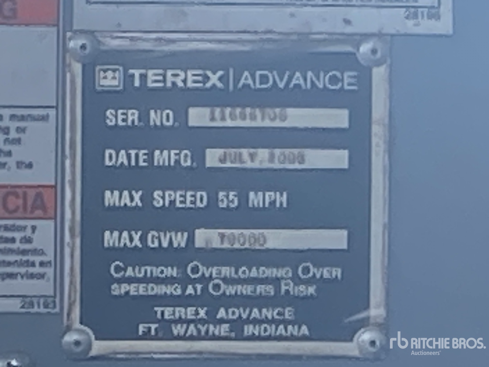 2006 Terex ADVANCE MIXER