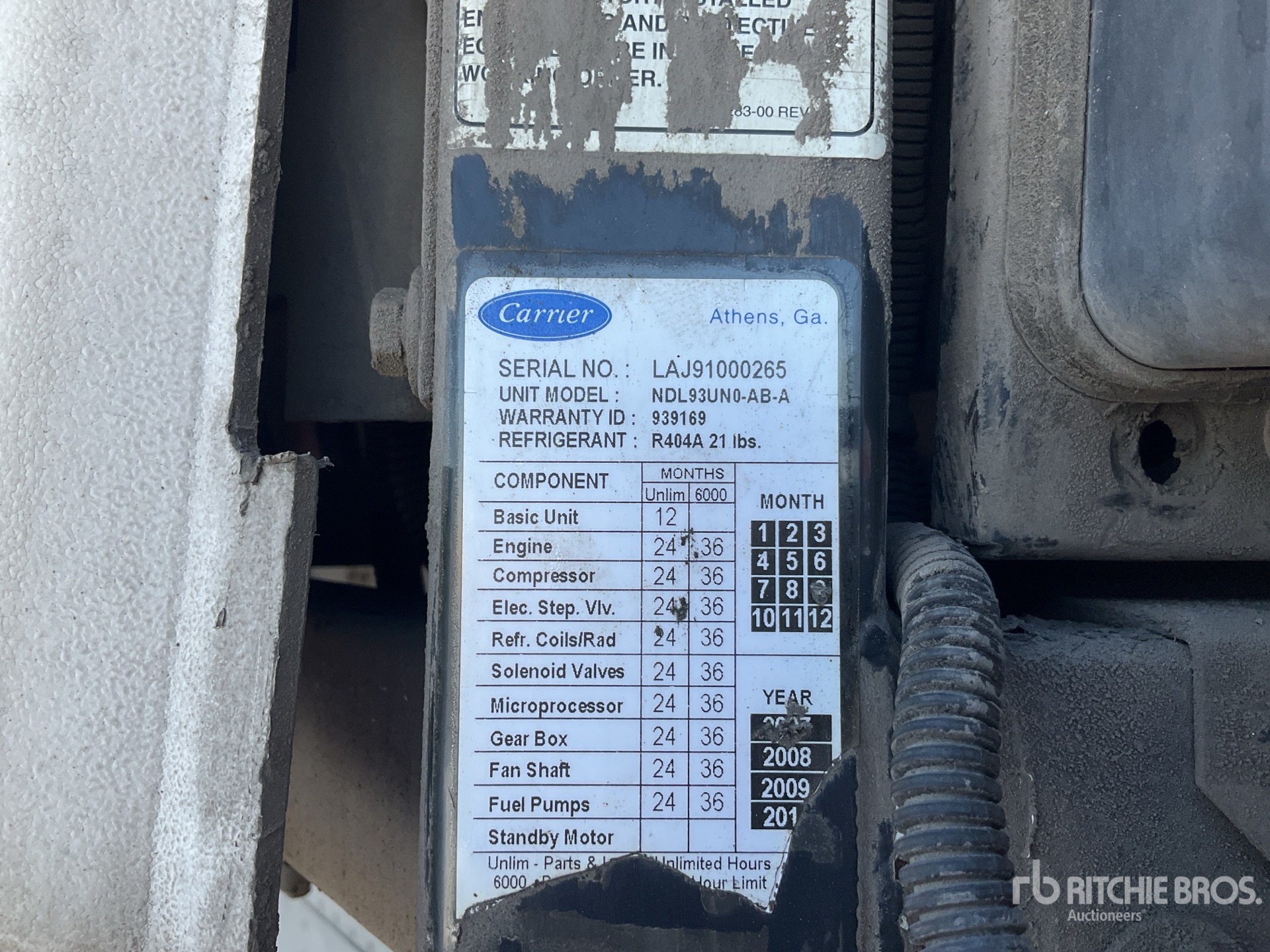2008 Utility 53 ft T/A Caja Seca /