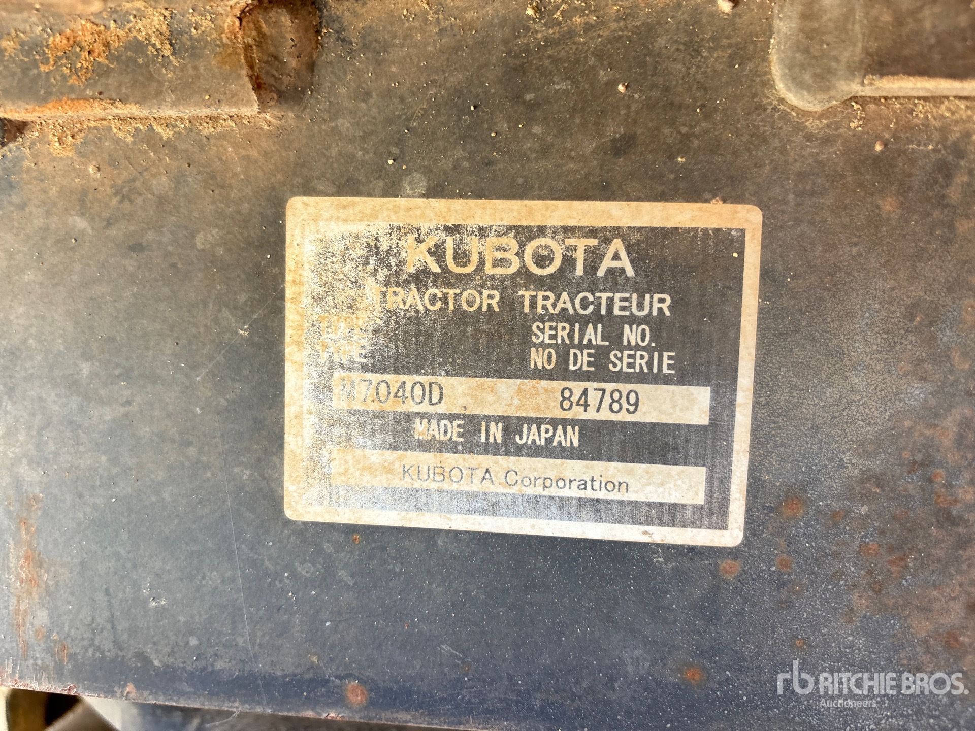 2010 Kubota M7040