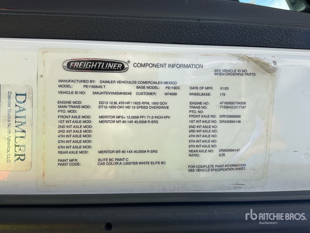 2021 Freightliner CASCADIA 116