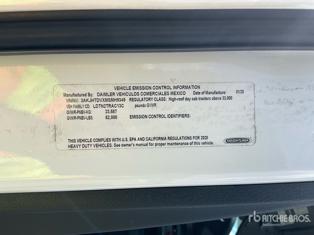 2021 Freightliner CASCADIA 116