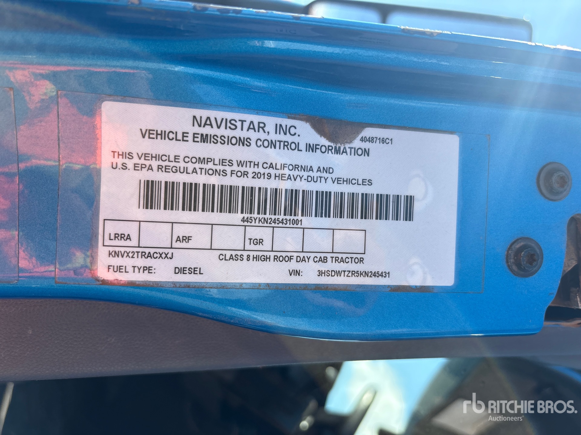 2019 International RH613
