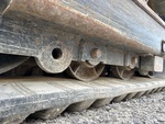 Undercarriage with Zużycie rolek gąsienic