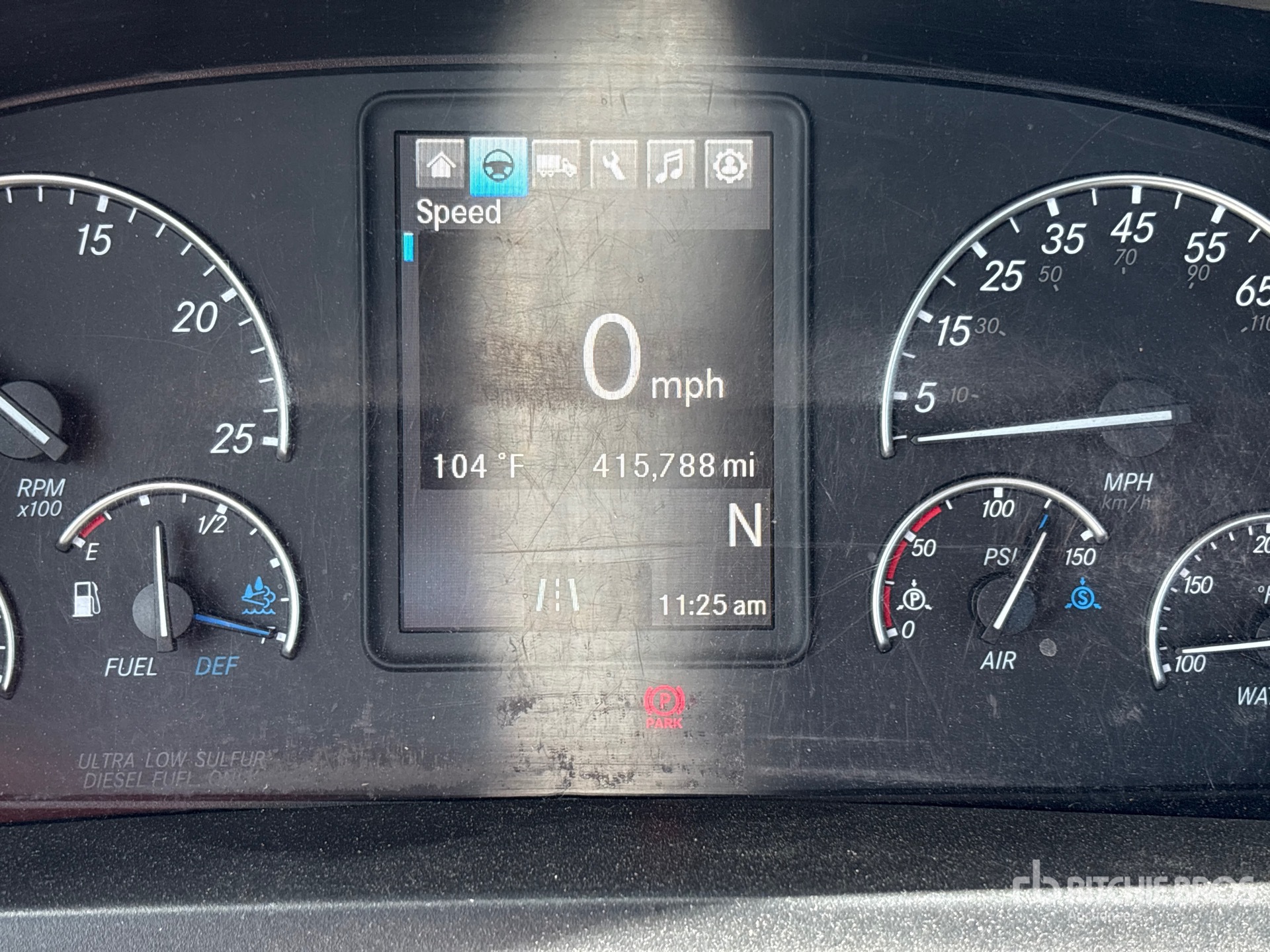 General Appearance with Hour Meter / Odometer