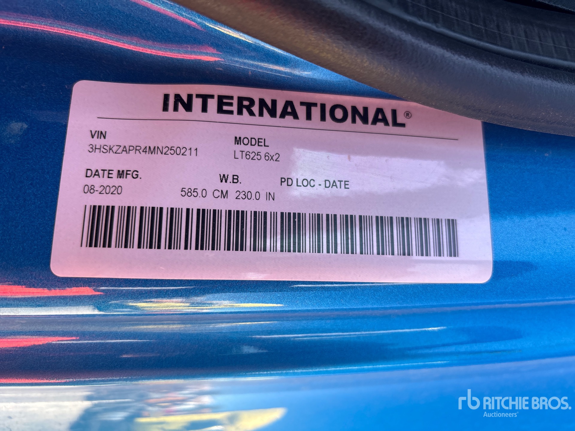 2021 International LT625