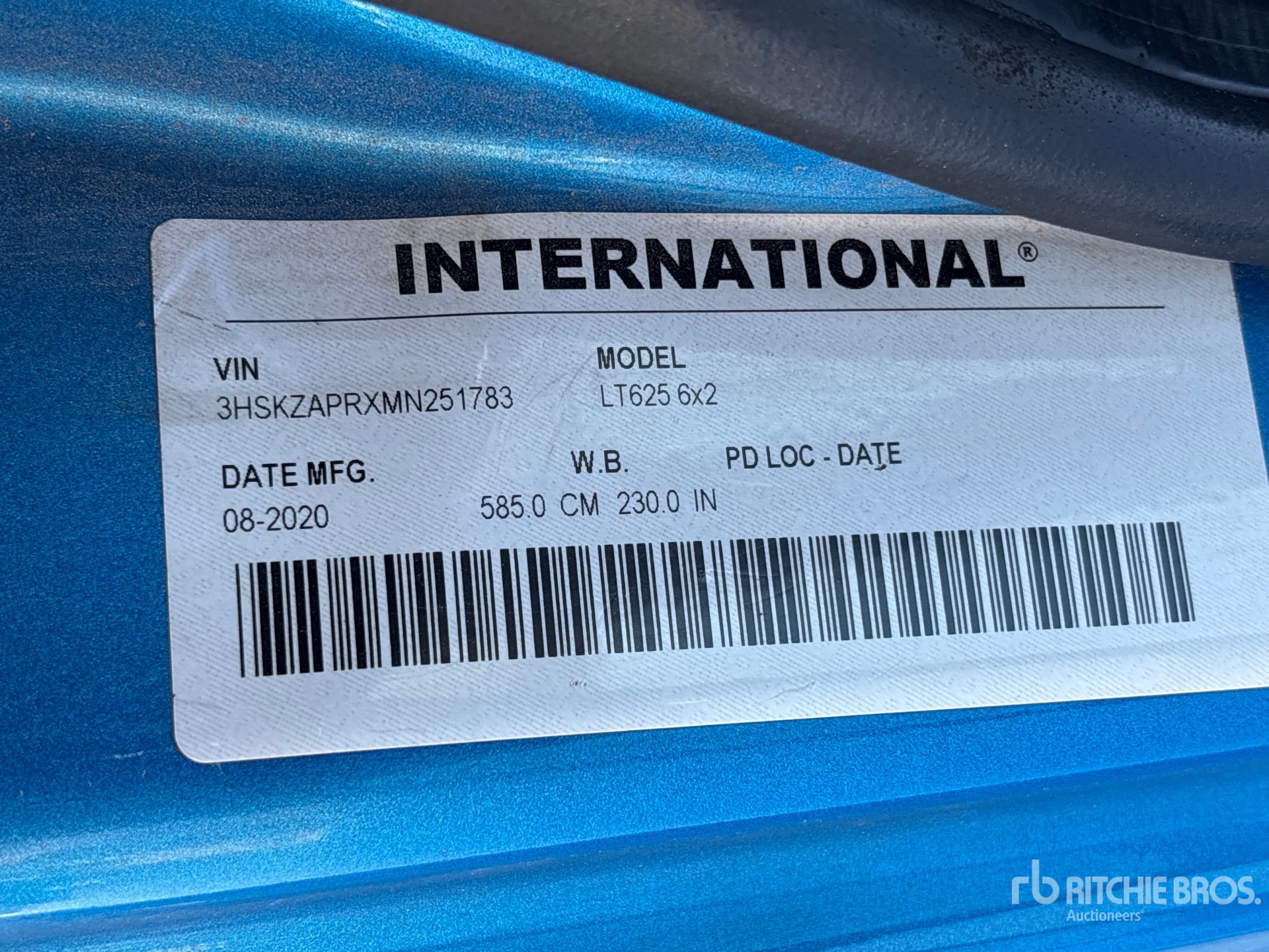 2021 International LT625