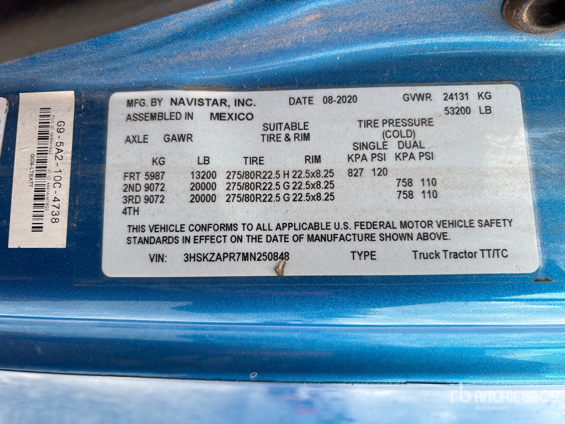 2021 International LT625