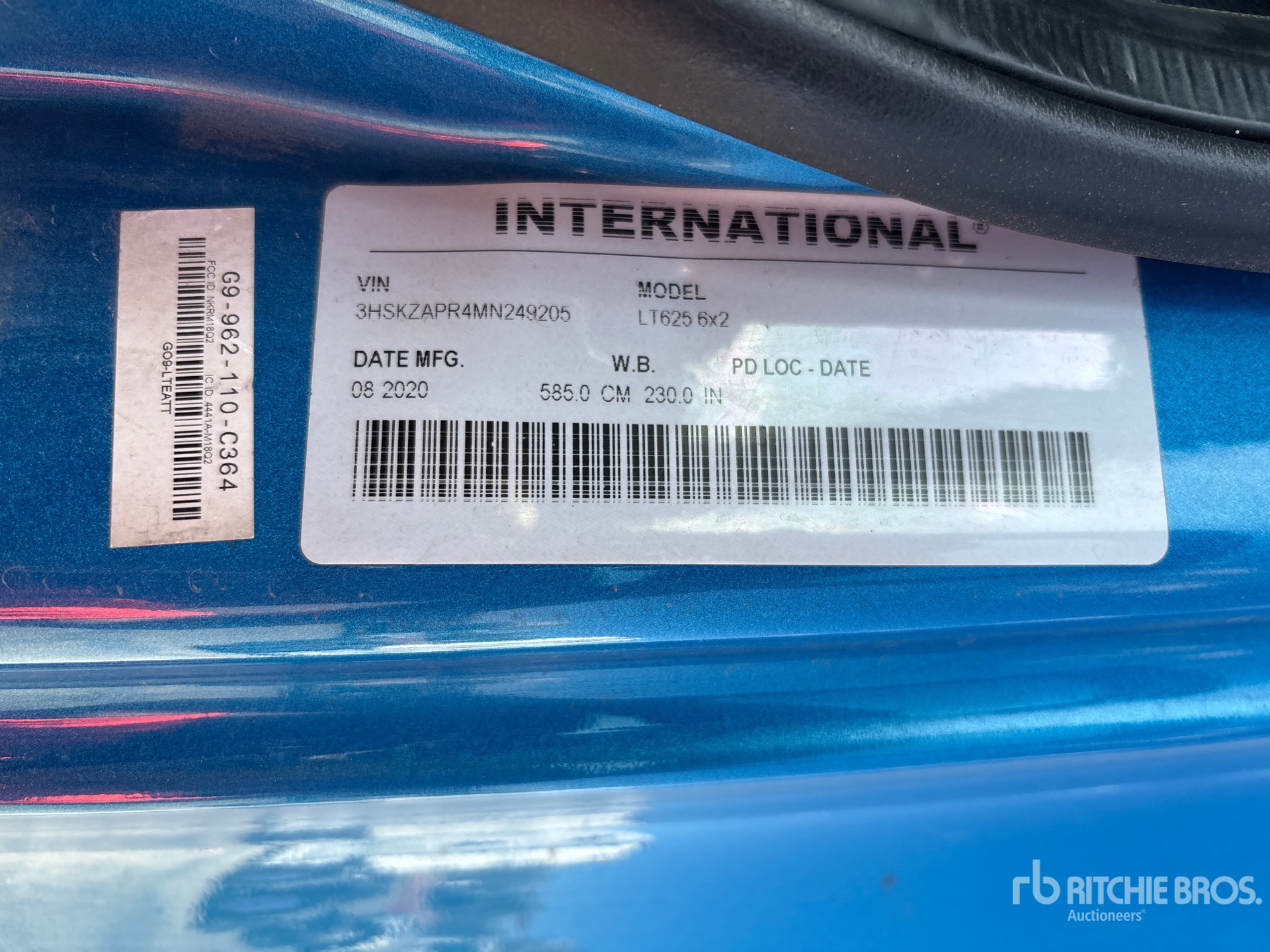 2021 International LT625