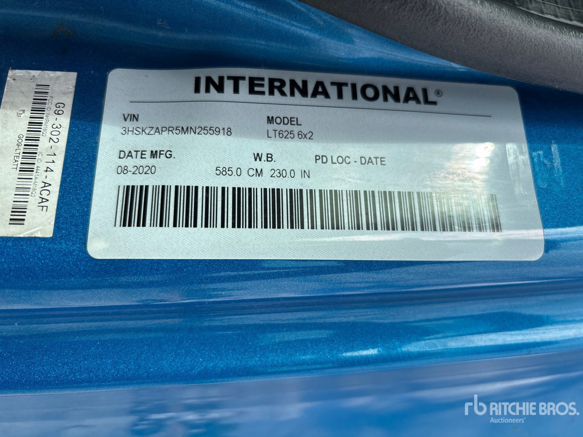 2021 International LT625