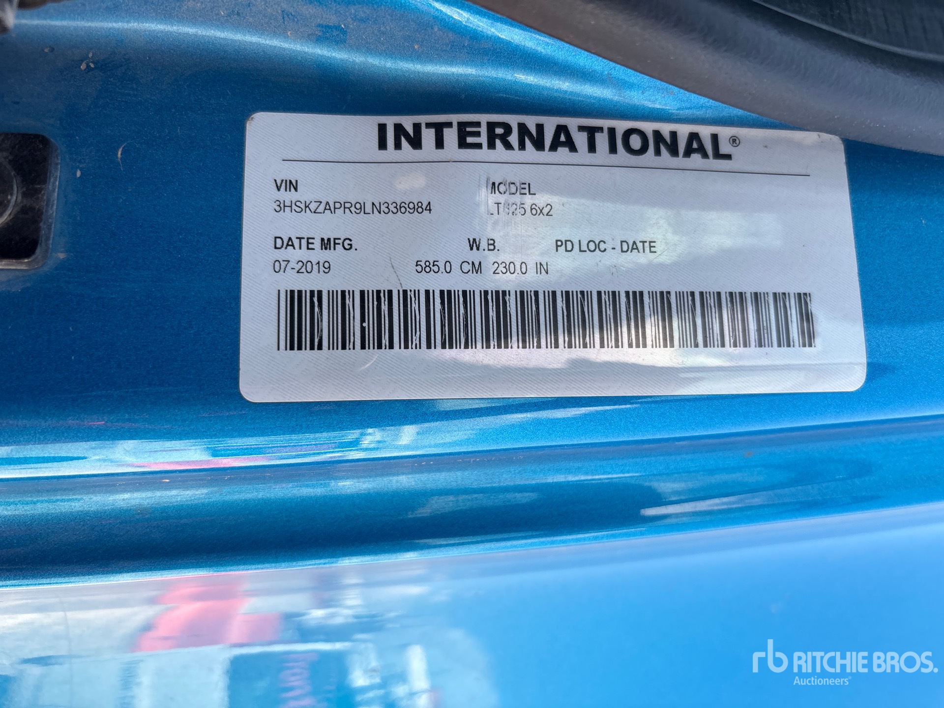 2020 International LT625