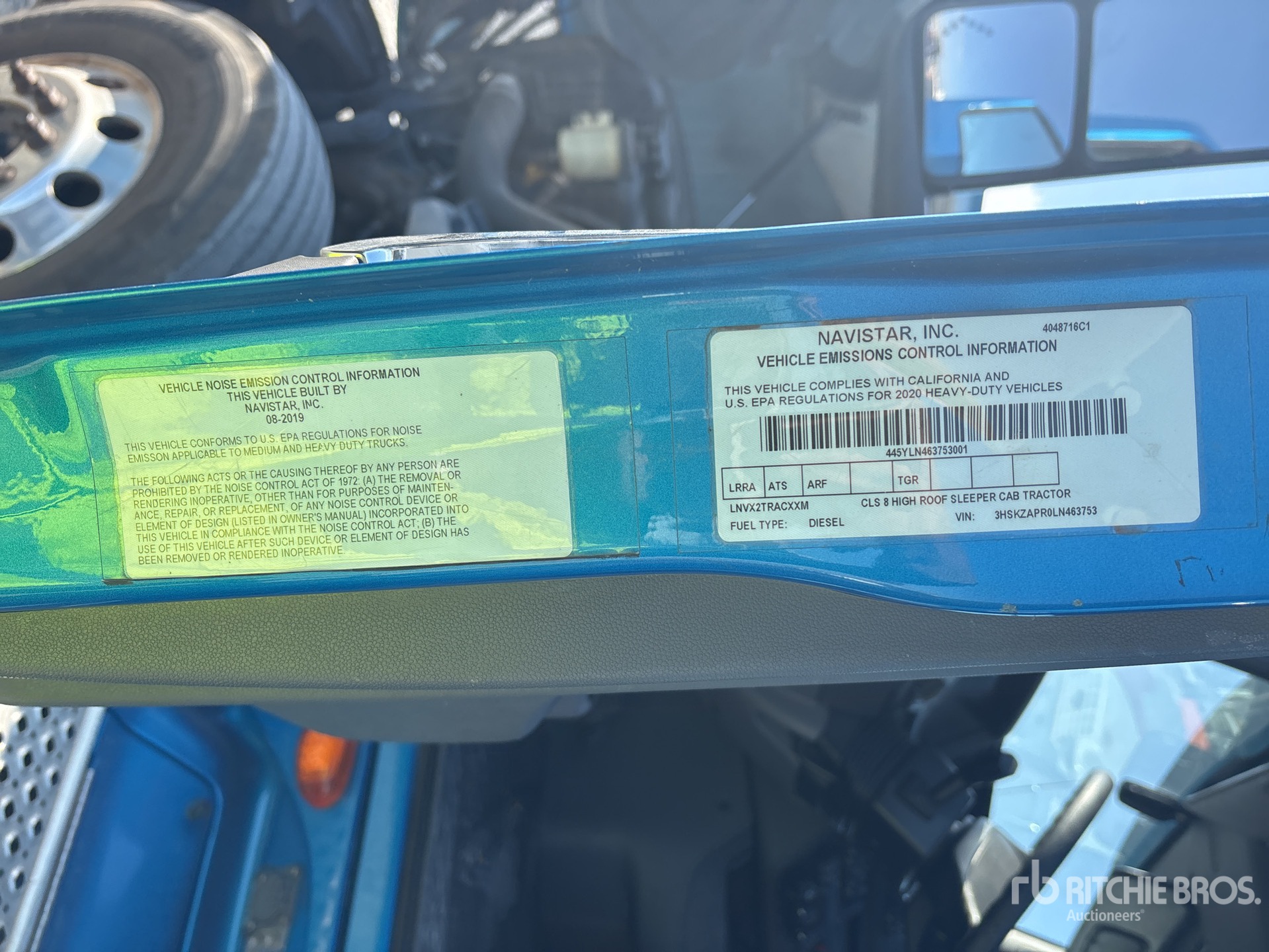 2020 International LT625