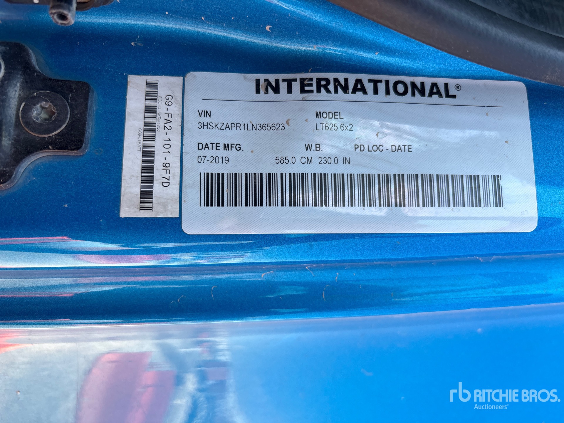 2020 International LT625