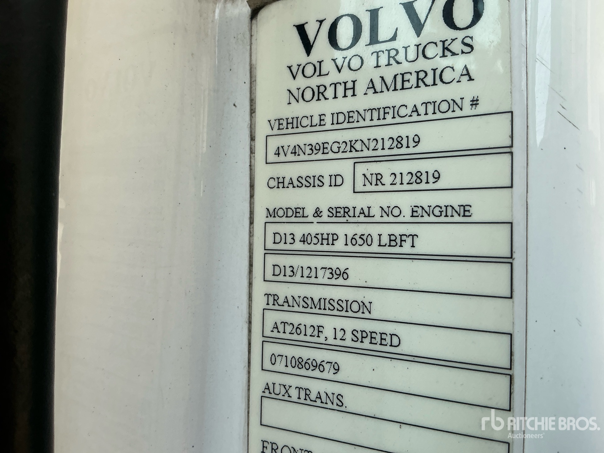 2019 Volvo VNL