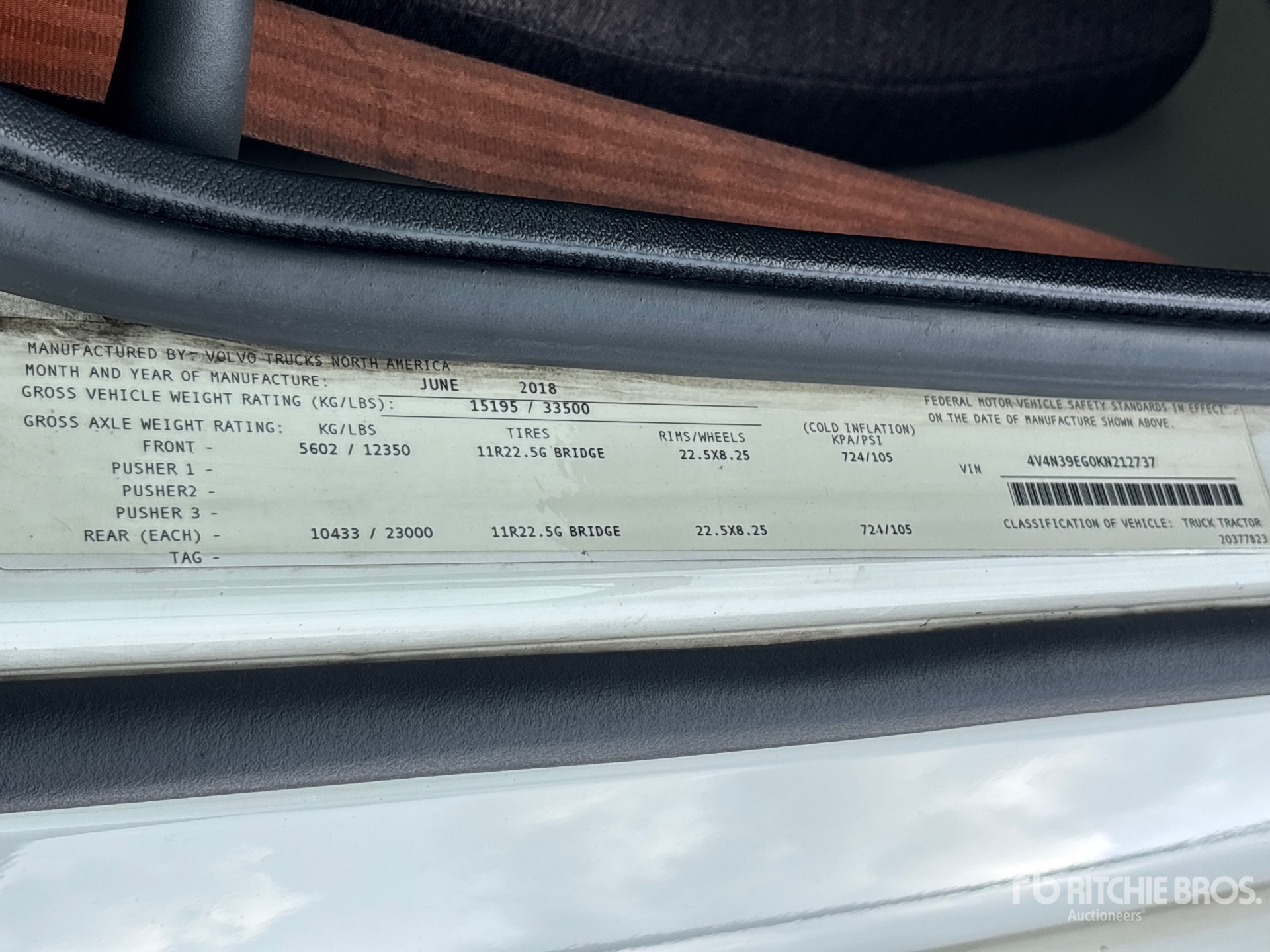 2019 Volvo VNL