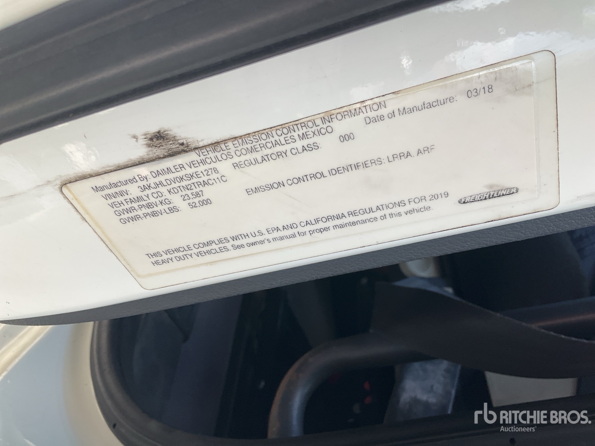 Photo of 2019 Freightliner CASCADIA 126