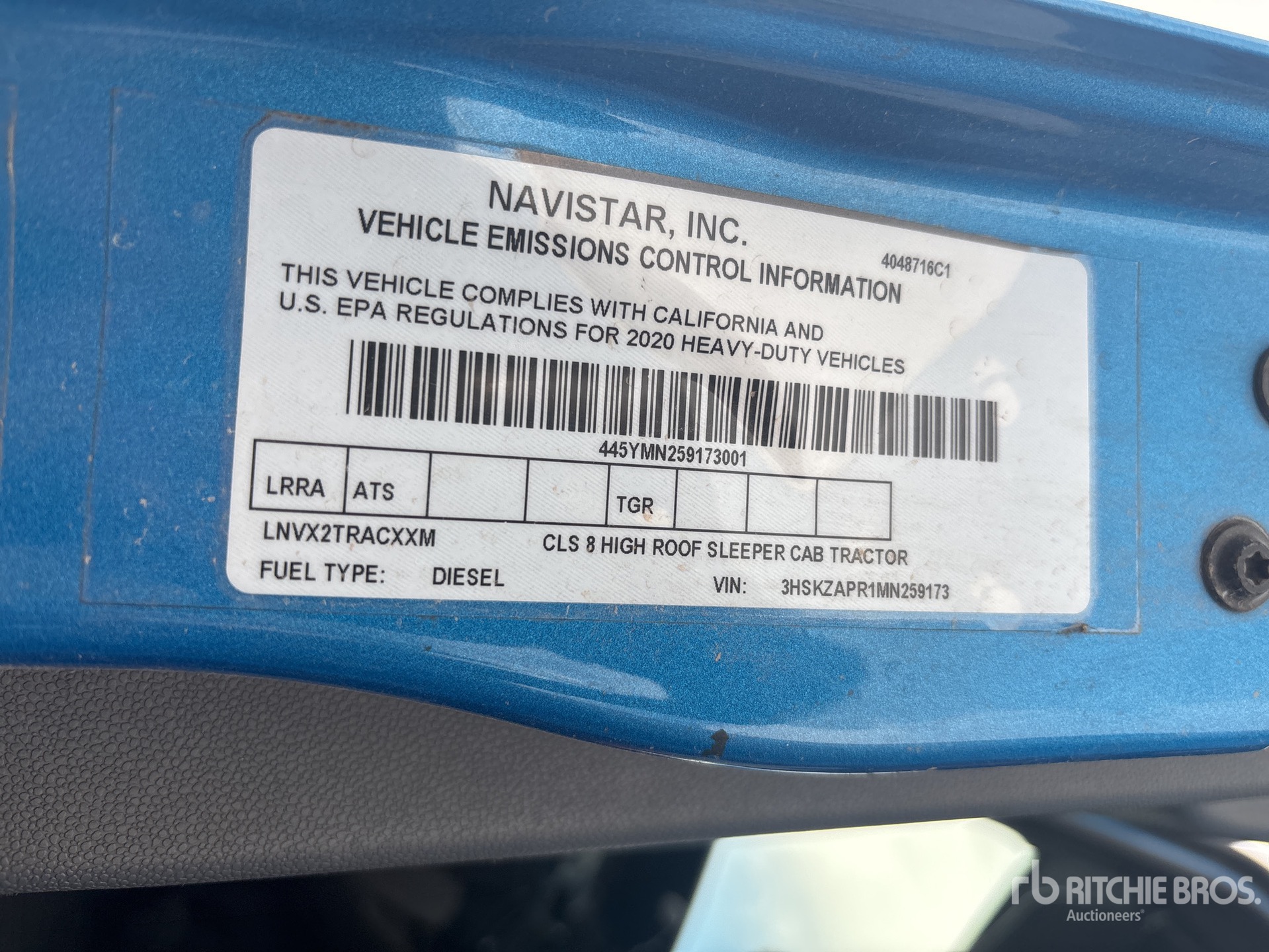 Photo of 2021 International LT625