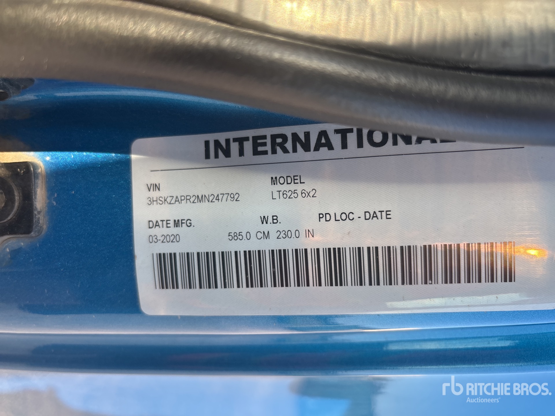 2021 International LT625