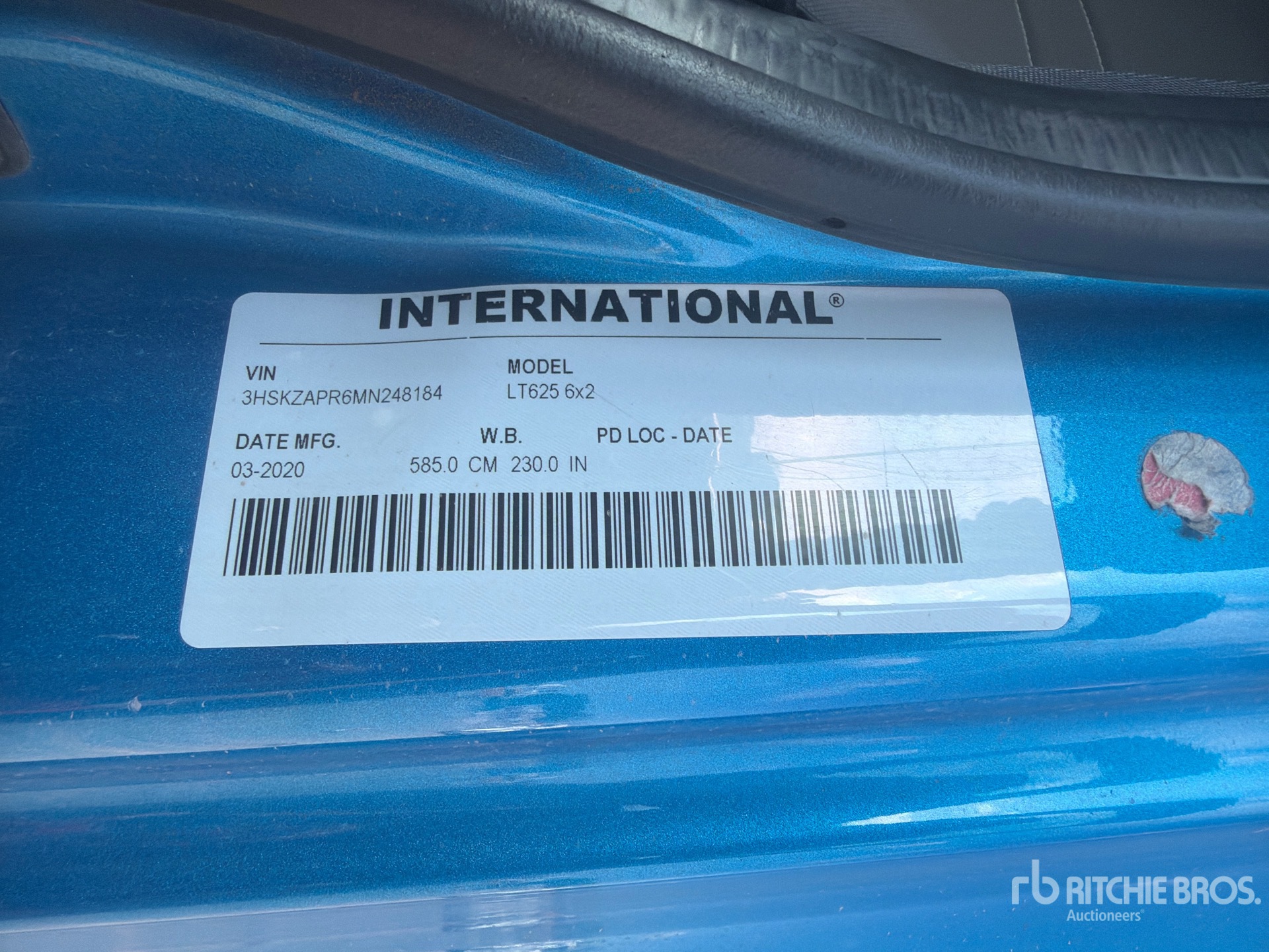 2021 International LT625