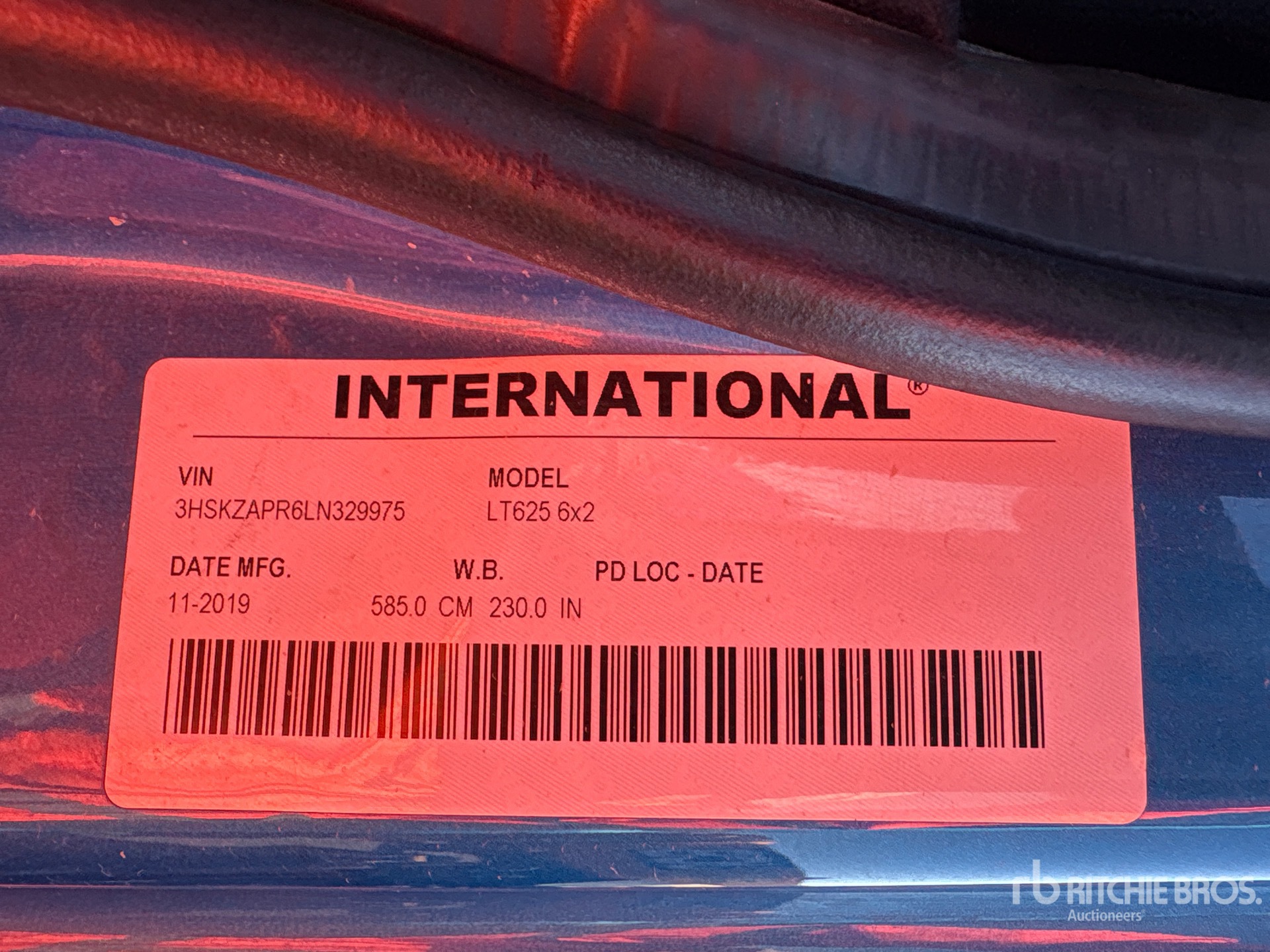 2020 International LT625