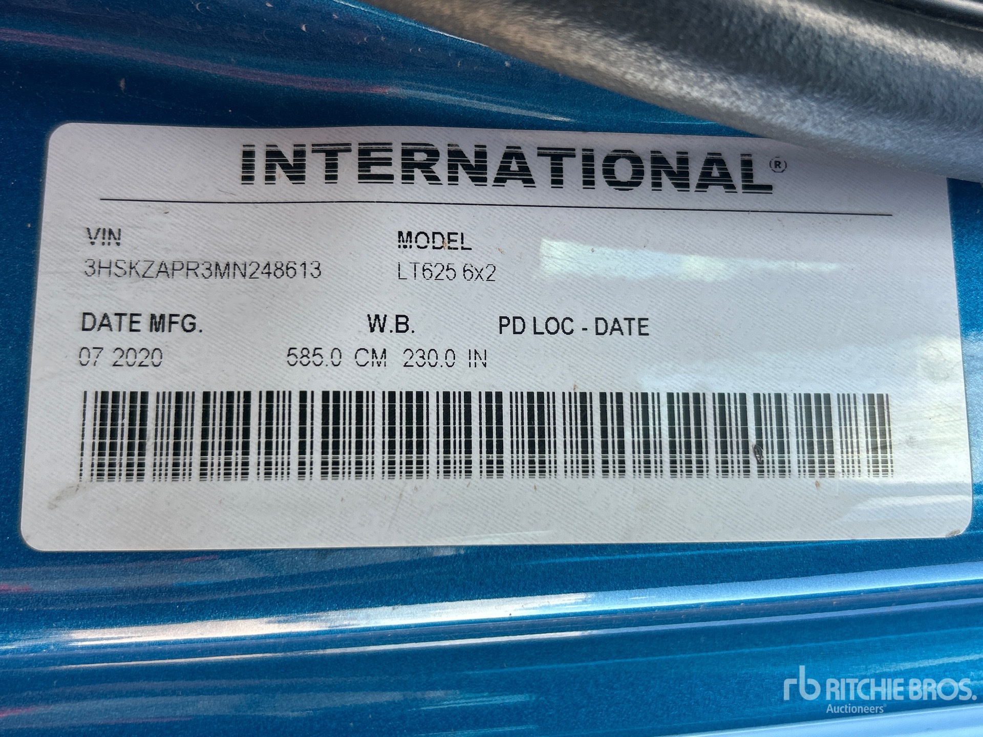 2021 International LT625