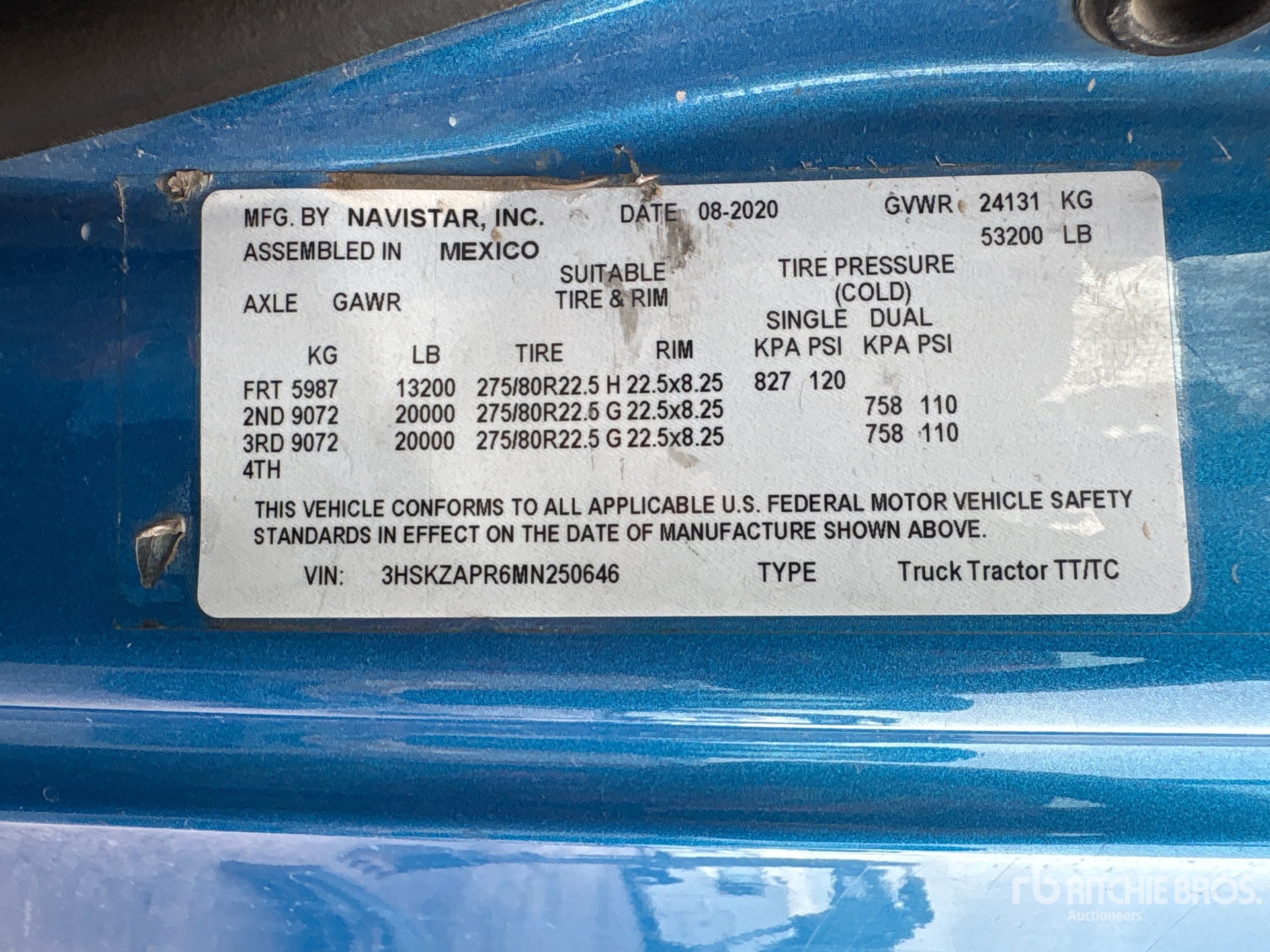 2021 International LT625