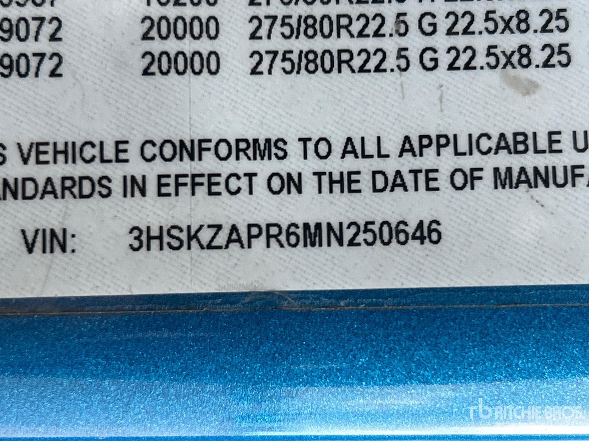 Photo of 2021 International LT625