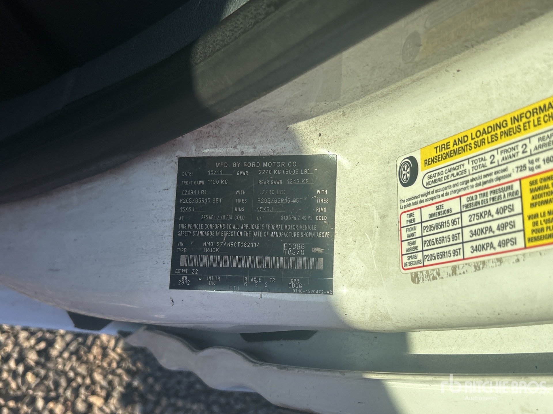 2012 Ford TRANSIT CONNECT
