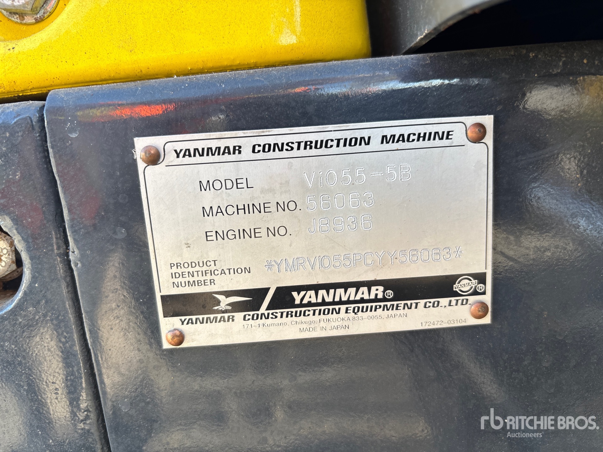 2012 Yanmar VIO55-5B