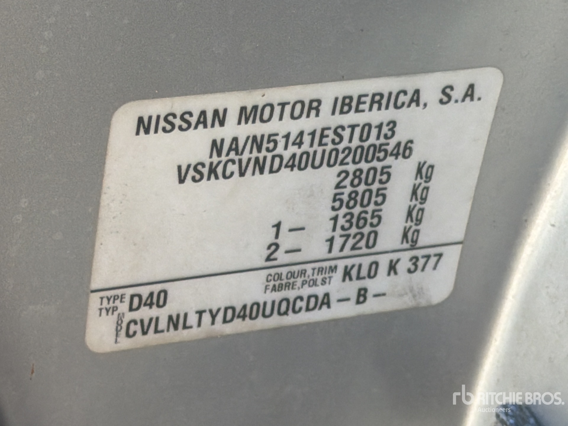 2007 Nissan NAVARA