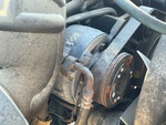 Engine with A/C Compressor