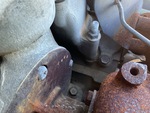 Engine with Oil Pump/Tach Drive (behind doghouse cover)