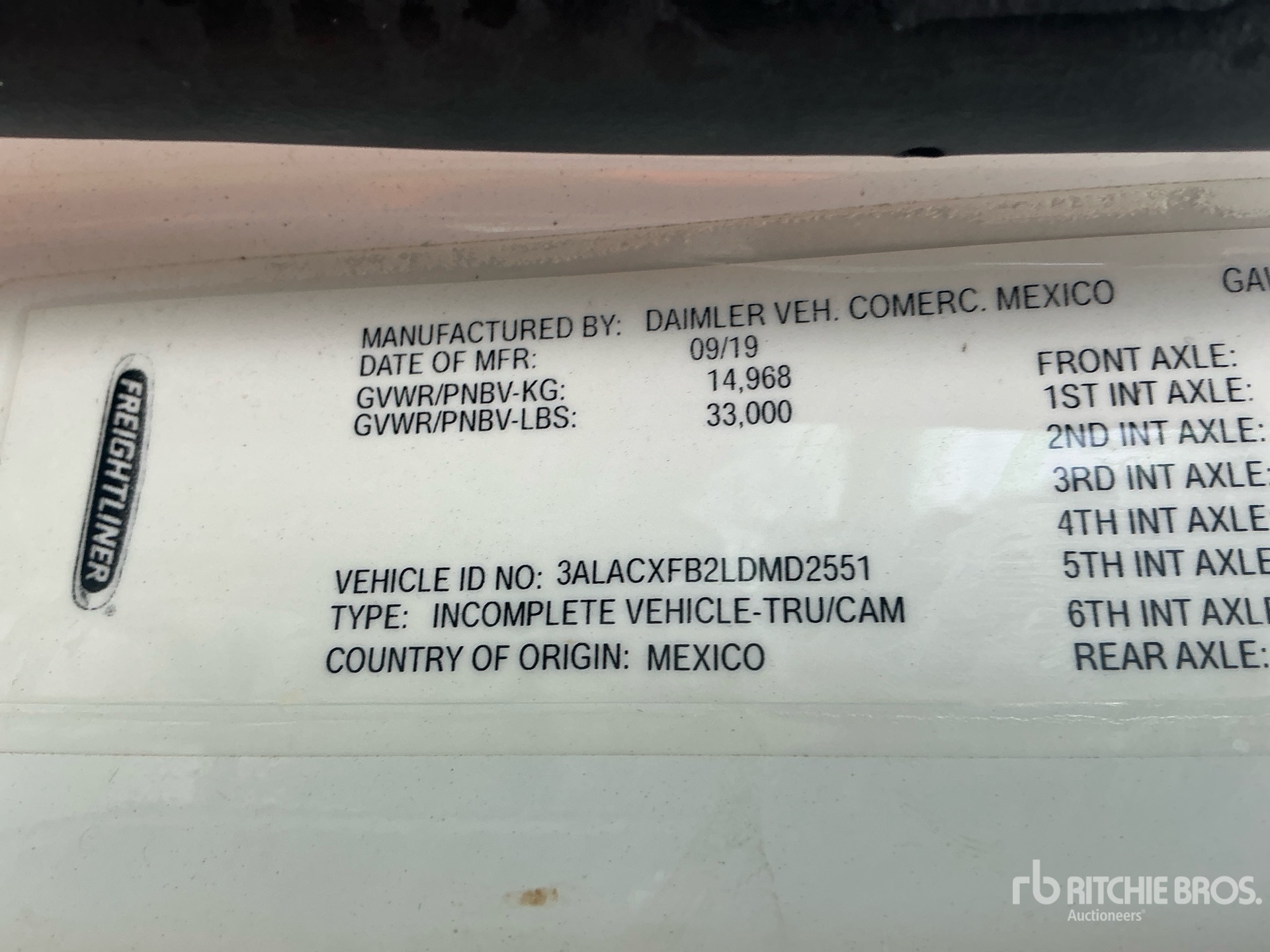2020 Freightliner M2 106