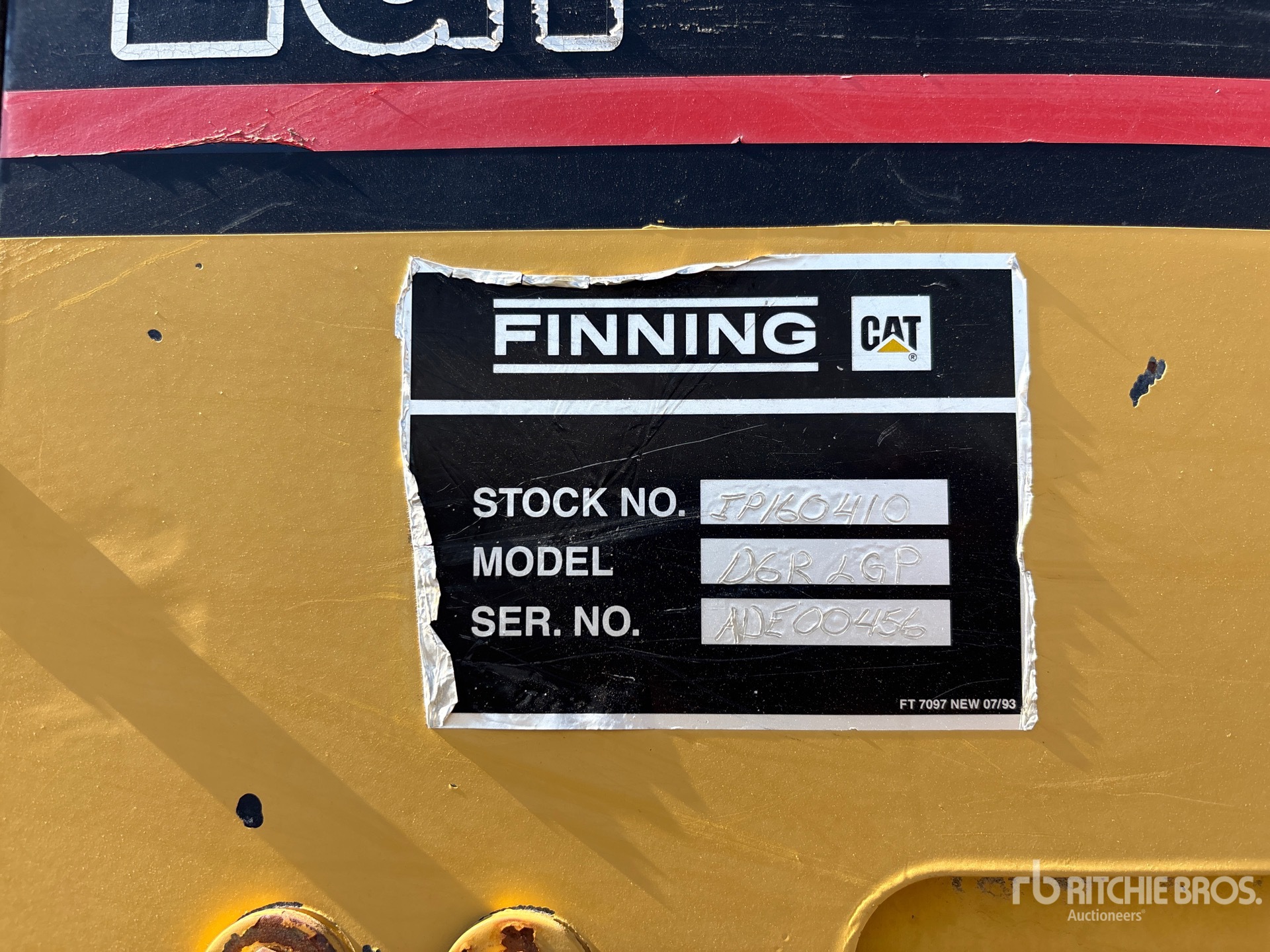 2004 Caterpillar D6R LGP SERIES